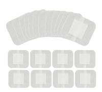 Adhesive Wound Dressings, 20 Pack Sterile Dressings, for Wounds, Cuts, Grazes, Diabetic Leg Ulcers, Venous Leg Ulcers & Small Pressure Sores, 100mm x 100mm, White, Pack of 20