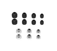 Adhiper 7 Pairs WF-1000XM4 Replacement Ear Tips Compatible with Sony WF-1000XM3 WF-1000XM4 Headphones Silicone Eartips for Sony Headphone Accessories(Black)
