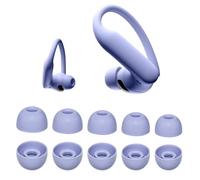 Adhiper Pb Pro 2 Replacement Ear Tips Compatible with Beats Powerbeats Pro 2 Earbuds, Soft Silicone Earbuds Eartips for Beats Fit Pro, Studio Buds, Solo Buds, 5 Pairs Hyper Purple