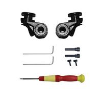 Adhiper QC45 pivot shafts+Shaft Screw, replacement for Bose QuietComfort 45/QC SC/QC SE/QC 35/QC 35 II/QC 25 headphones spare parts, Replacement Parts Accessories Hinge Spins(Black)