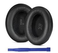 Adhiper Replacement Earpad Cushions for Bose QuietComfort(QC) Ultra Wireless Headphones, Ear Pads Cushion with Soft Protein Leather & High-Density Memory Foam - Feel The Comfort (Black)