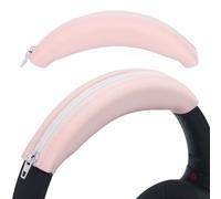 Adhiper Silicone Sweat Replacement Headband Cover for Sony WH-1000XM4/XM3, WH-CH720N/CH710N, WH-XB910N/XB900N,WH-CH520/CH510,ULT WEAR & for Soundcore Q45 Q35 Q30 Q20 Q20i Q10 Headphones - Pink Edition