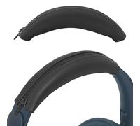 Adhiper Sweat Headband Cover for Anker Soundcore Q Series - Black | for Soundcore Q45 Q35 Q30 Q20 Q20i Q20+ Q10 Q11i Headphones, Soft Silicone Replacement Headband Accessories Sweatproof