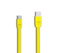 Adhiper UE Boom Replacement Charging Cable Power Cord Cable Extension cord is Compatible for UE Boom Boom2 Megaboom Miniboom Roll Wireless Speaker (Yellow)