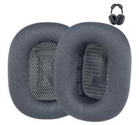Adhiper Upgraded Replacement AirPods Max(2024) Ear Cushions for Airpods Max Over-Ear Headphones, Ear Pads with Durable Mesh Fabric, Softer Foam - Midnight