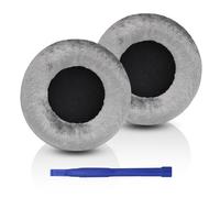 Adhiper Velour Earpads for Beyerdynamic DT770/DT990/DT880/MMX300, Grey | For DT770 Pro/DT880 Pro/DT990 Pro/DT511/DT801/DT831/DT901/DT1770/DT1990/HS300/Custom One Pro Plus/Custom Studio, Comfortable
