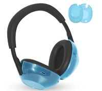 Adhiper XM6 Headphone Case Cover Shell Covers for Sony WH-1000XM6 Headphones Accessories, Clear TPU Protector Covers Shockproof Anti-Scratch Shell Case Cover Not Affect Touch Controls - Clear Blue