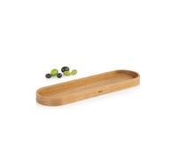 AdHoc Coaster Posto Acacia Wood Oval Tray - Brown AdHoc Brown
