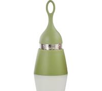 AdHoc Floatea Floating Tea Infuser Green, Loose Leaf Tea Filter, Tea Strainer with Drip-Collector Stand, Easy Refill, Stainless Steel/Plastic, (H) 130 mm x (D) 40 mm, Dishwasher Safe