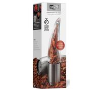 AdHoc Geschenkset Chili-Schneider PEPE mit 20 g Bird′s Eye Chilis, Edelstahl/Acryl