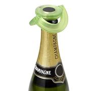 AdHoc Gusto Green Champagne Bottle Stopper Airtight Seal Keeps Drinks Fresh