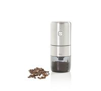 AdHoc i.Mill Electric Coffee Grinder, Rechargeable, Adjustable Ceramic and Stainless Steel Mechanism, Easy One-Hand Operation, Self Clean Technology, Mess Free Coffee Container