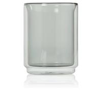 AdHoc Impact Coffee Cup, 400ml, Double Walled Mug for Tea, Latte, Cappuccino, Heat Resistant Borosilicate Glass
