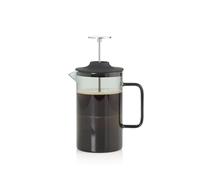 AdHoc Impact French Press Coffee Maker, 600ml Cafetiere with Heat Resistant Borosilicate Glass, Stainless Steel Filter, Airtight Lid