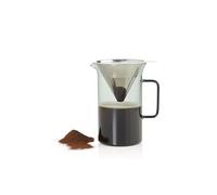 AdHoc Impact Pour Over Coffee Maker with 600ml Glass Container, Reuseable Stainless Steel Filter Double Layered, Coffee Brewer, Barista Tool