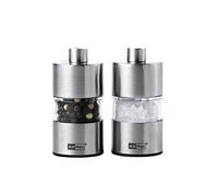AdHoc Mini Pepper & Salt Mill Set - Silver AdHoc Silver