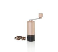 AdHoc Moro Manual Coffee Grinder, Ceramic Grinder with Adjustable Coarseness, Easy to Refill, Modern and Compact, Copper