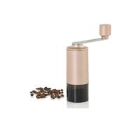 AdHoc Moro Manual Coffee Grinder, Ceramic Grinder with Adjustable Coarseness, Easy to Refill, Modern and Compact, Copper