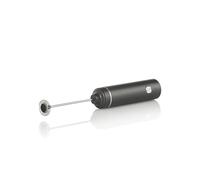 AdHoc Moro Rechargeable Electric Milk Frother, Powerful One Touch Handheld Milk Foamer/Sauce Frother/Drink Mixer, Stainless Steel/Plastic, Removable Whisk, Dark Grey