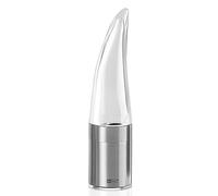 AdHoc MP203 PEPE Chilli Cutter, Stainless Steel/Acrylic, PreciseCut Technology, Dried Herbs And Spices Cutter, (H)205mm X (D)45mm, Clear/Silver