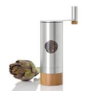 AdHoc MP54 Pepper/Salt Gear Mill PowerMill, CeraCutXL® Ceramic Grinder, Stainless Steel, Acacia Wood, Acrylic
