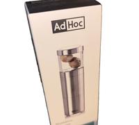 Adhoc Muskatino Stainless Steel Nutmeg Mill - Silver