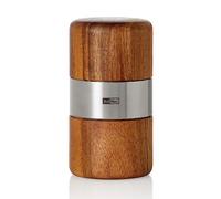 AdHoc Muskato Nutmeg Mill, PreciseCutDuo Technology for Grinding Nutmeg, Mess Free Cap, Easy Refill, Acacia Wood, 6cm