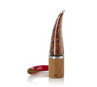 AdHoc Peperone Chilli Cutter, Acacia Wood/Acrylic, PreciseCut Technology, Dried Herbs and Spices Cutter, 22cm