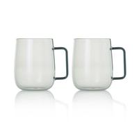 Adhoc Set F 2 Yuna Glass Tea Mug 560Ml - Clear