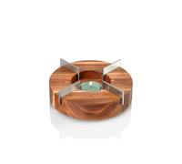 AdHoc Tuto Acacia Wood Teapot & Food Warmer 16cm - Brown AdHoc Brown