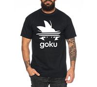 Adi Goku Men's T-Shirt Dragon Master Son Ball Vegeta Turtle Roshi Db, Farbe2:Schwarz;Größe2:XXX-Large