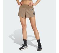 adidas Women's Adi365 Running Formotion Iconic 2In1 Shorts, Khaki Six/Black, XL