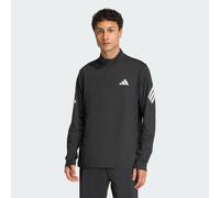 adidas Men's ADI365 Running Iconic Half Zip, black, XXL