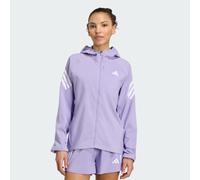 adidas Women's Adi365 Running Iconic Hooded Coat, magic lilac, XL