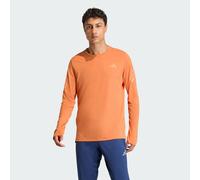 Adidas Adi365 Iconic///running Long Sleeve T-shirt Orange S Men
