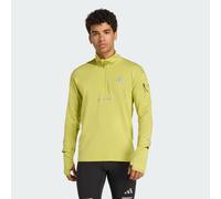 adidas Adi365 Warm Half-Zip Running Shirt Men - Yellow, Size XL