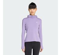 adidas Women's Adi365 Running Essentials Winterized Hooded Long Sleeve Sweatshirt, magic lilac, XXS