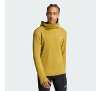 adidas Men's Adi365 Running Essentials Winterized Long Sleeve Sweatshirt, sand green, XS