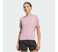 Adidas Adi365breeze Running Short Sleeve T-shirt Pink L Woman