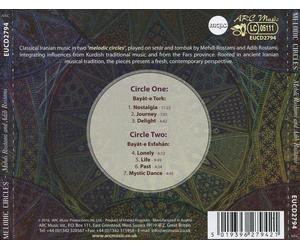 ADIB ROSTAMI/MEHDI ROSTAMI - MELODIC CIRCLES: URBAN CLASSICAL MUSIC FROM IRAN NE
