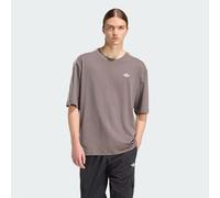 Adidas Originals Adicolor 3 Stripes Oversized Short Sleeve T-shirt Brown S Man