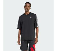 Adidas Originals Adicolor 3 Stripes Oversized Short Sleeve T-shirt Black 2XL Men