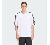 Adidas Originals Adicolor 3 Stripes Oversized Short Sleeve T-shirt White M Men
