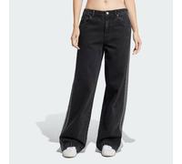 adidas Originals Denim Firebird Track Pants - Black - Womens 28R
