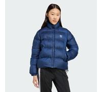 adidas Originals Adicolor Short Puffer Jacket, Blue, Size M, Women Blue