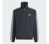adidas Originals Mens Woven Firebird Track Top - Black, Black, Size 2Xl, Men Black