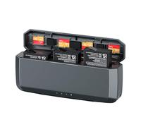 Adicop 7710mAh Power Bank compatible with DJI Osmo 360/action 6/5 Pro/4/3 Battery,3 Slot Fast Charger Accessories for Osmo 360/action 6/5 Pro/4/3 Camera(Not Included Battery)