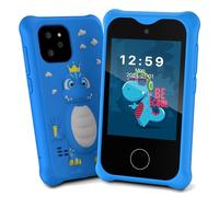 Adicop Pretend Smartphone, 1080P 2.8 Inch Touchscreen Digital Camera for 3-8 Years for Girls and Boys Kids Camera & Video Camera, Christmas & Birthday Gifts Toy with 32GB SD Card (Blue)