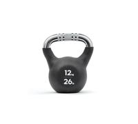 12kg Cast Iron Kettlebell Adidas Black One Size