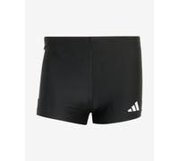 adidas 2-Inch 3-Stripes Boxer Swimwear Pure Black - S